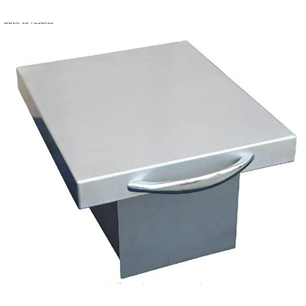 Kokomo Grills Countertop Trash Chute with Cutting Board