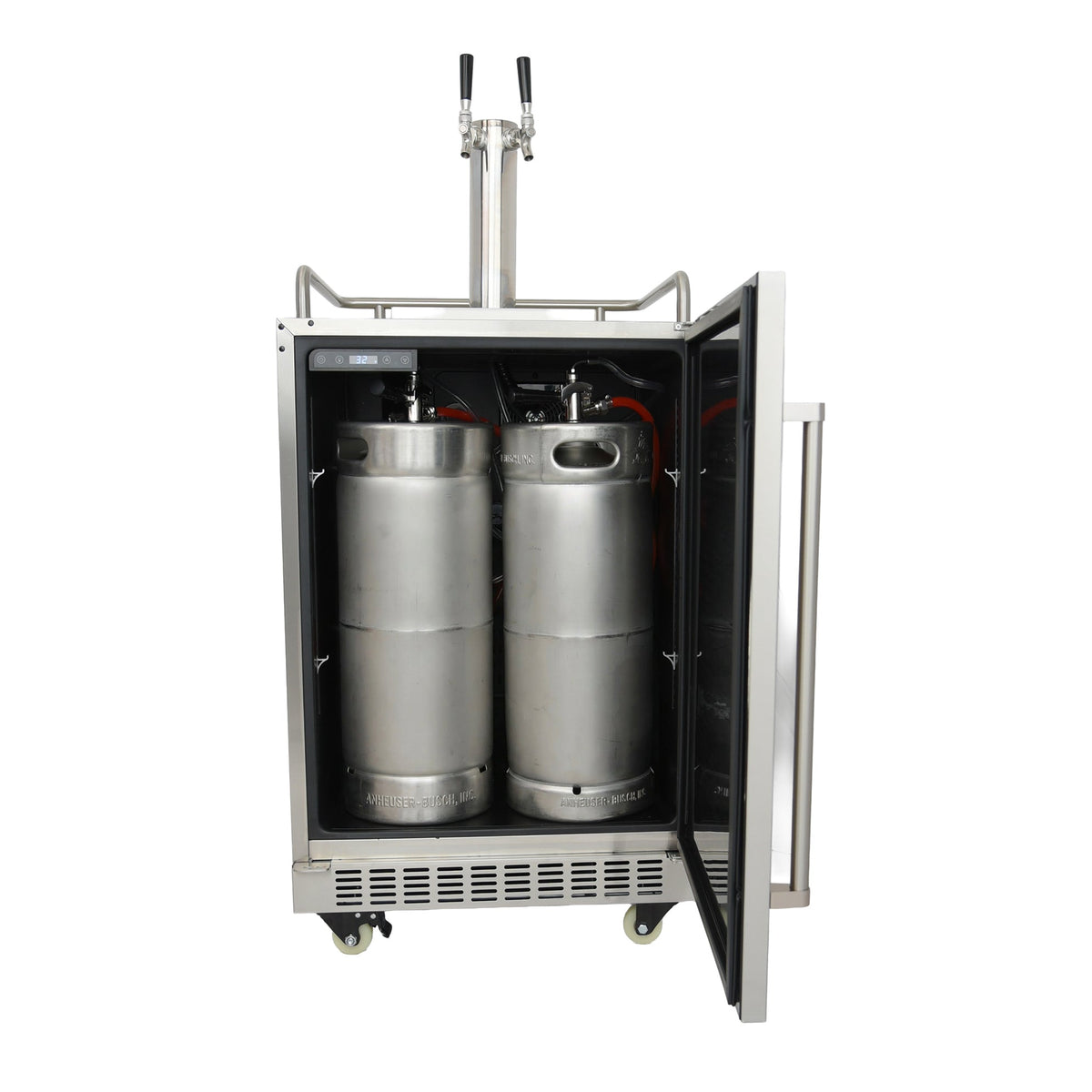 Kokomo 24" kegerator holding 1/6 barrel kegs