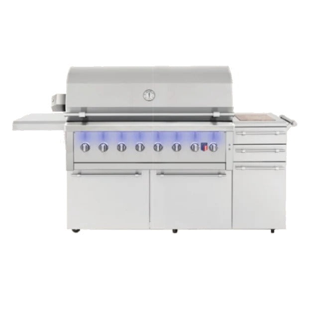 American Made Grills Ovation 54" Hybrid Grill with Cart