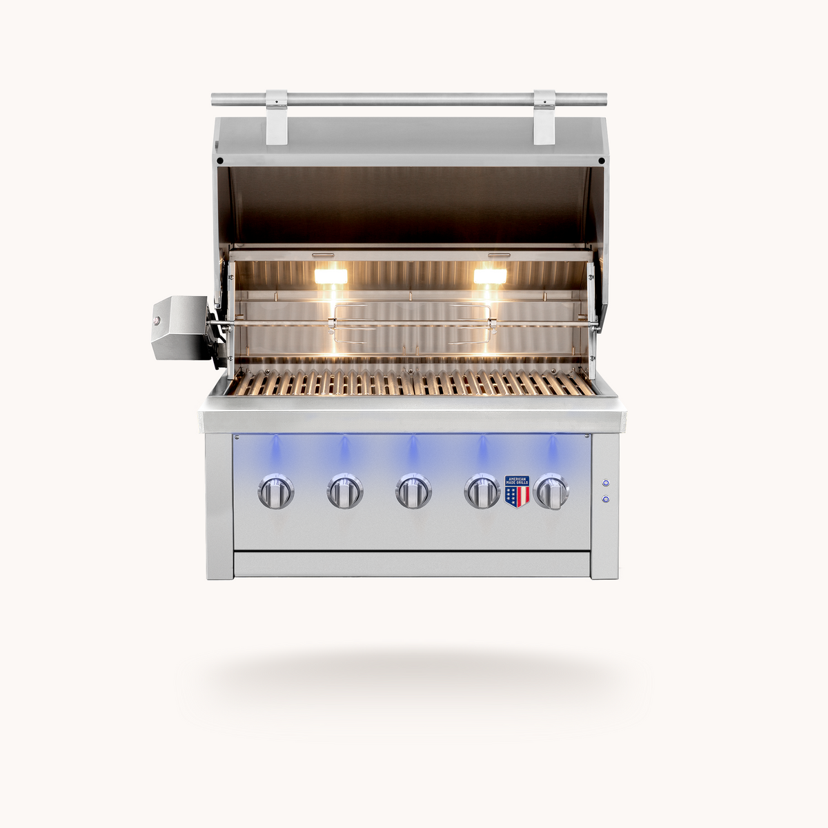 American Made Grills Ovation 36" Built-In Hybrid Grill