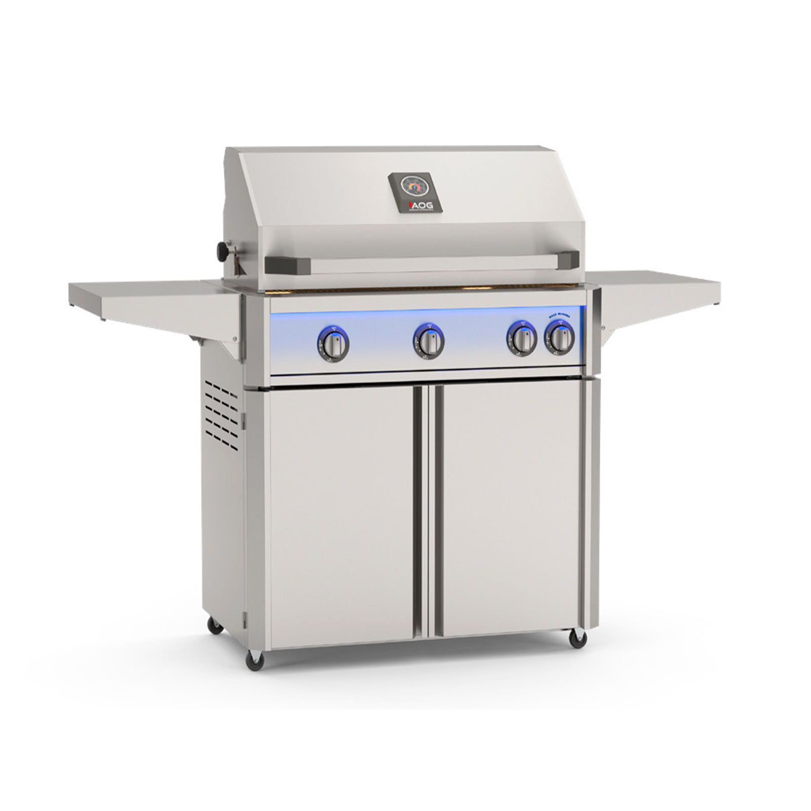 AOG L-Series 30-Inch 3-Burner Gas Grill with cart