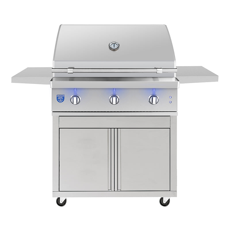 American-Made-Grills-Atlas-36-Built-In-Freestanding-Cart-Front-Closed