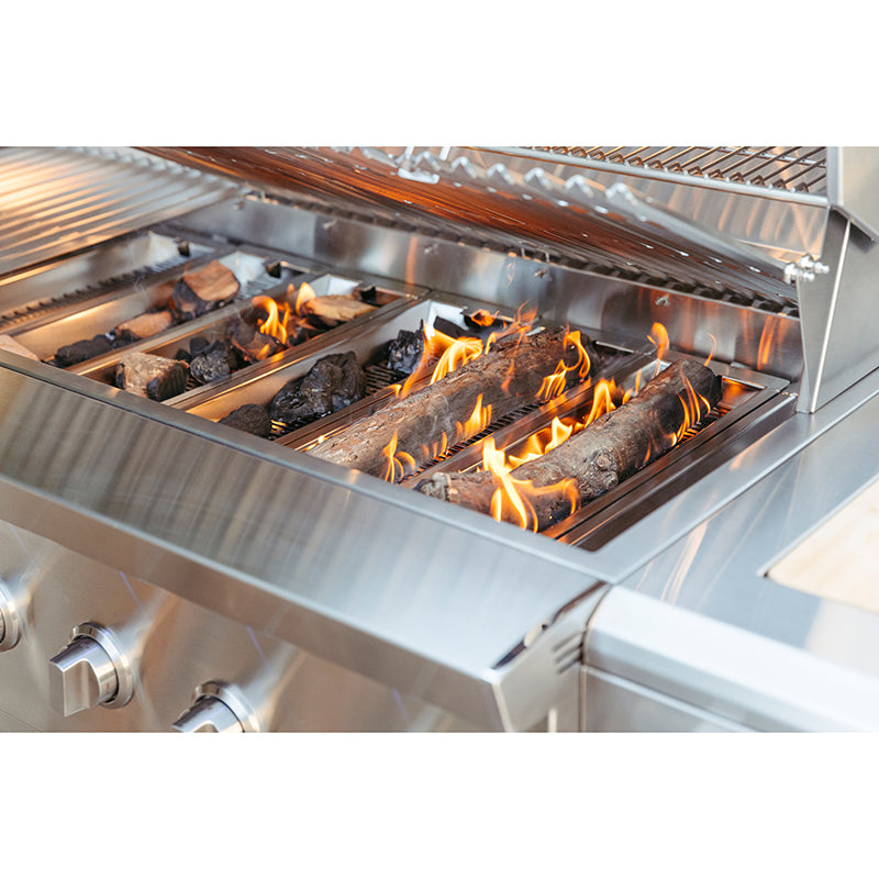 American-Made-Grills-Encore-36-Multi-Fuels-Burning
