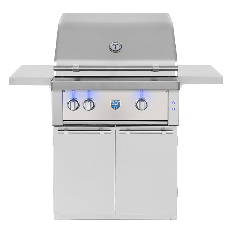 American-Made-Grills-Estate-30-Freestanding-Cart-Front-Closed