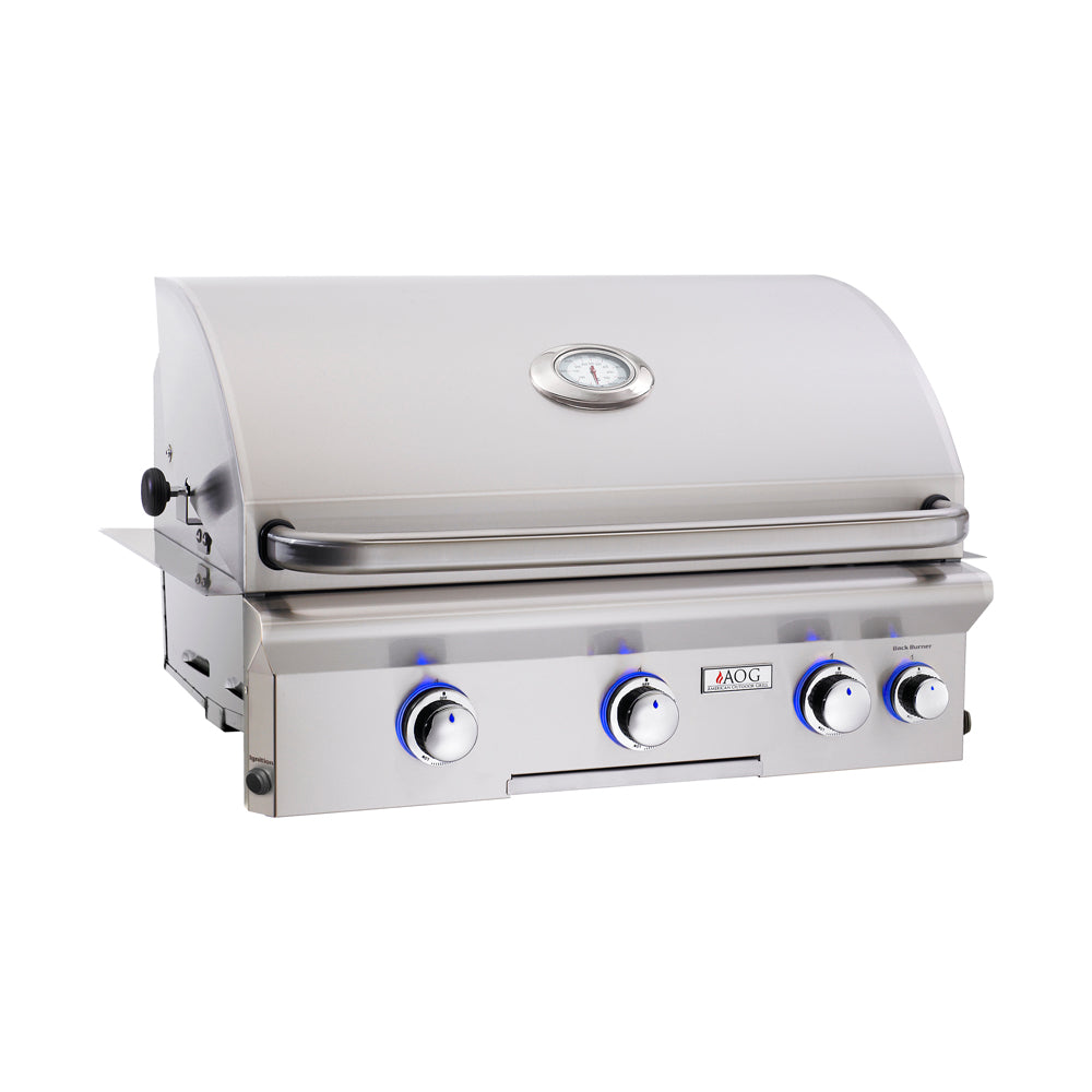 American Outdoor Grills L-Series 30 inch Built In Gas Grill with Backburner