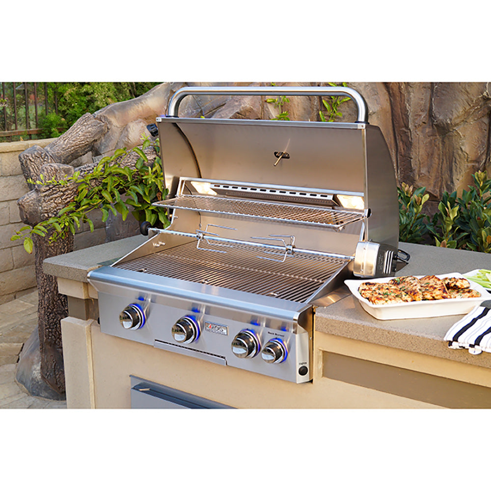 American Outdoor Grills L-Series Built In Gas Grill Lifestyle