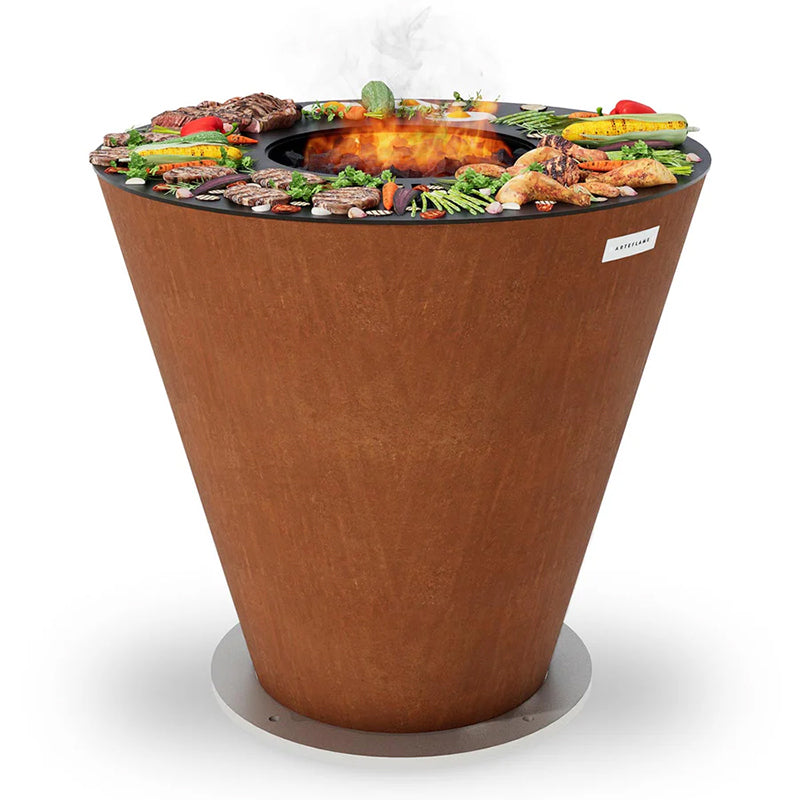 Arteflame-Public-Park-Flat-Top-Charcoal-Grill