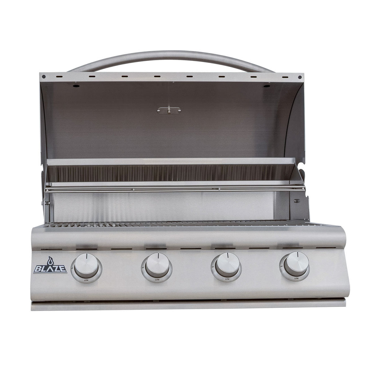 Blaze BCM 32" gas grill with hood open