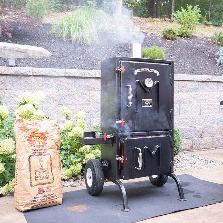 Meadow Creek BX25 Box Smoker 05 Heating Up