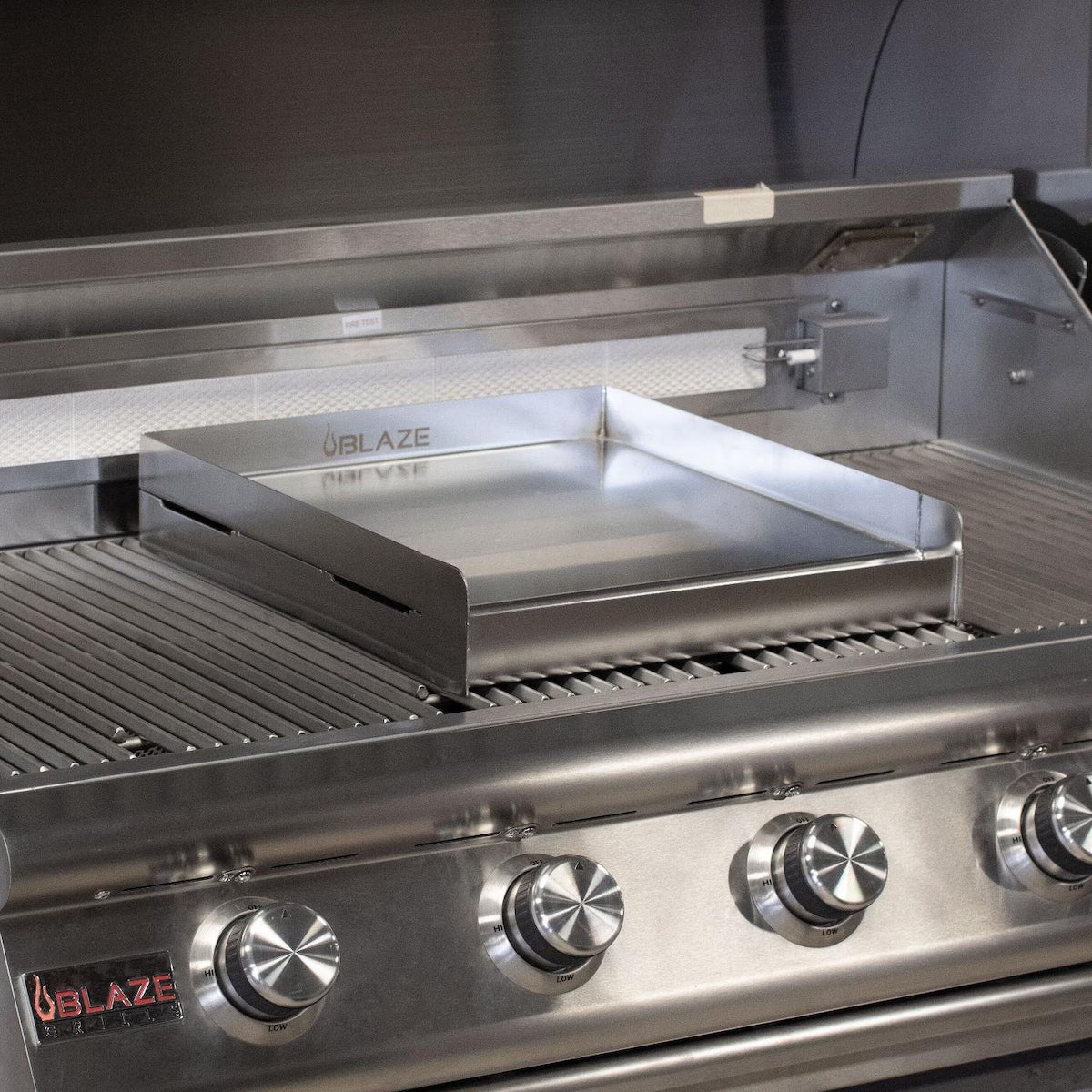 Blaze 14 Stainless Steel Griddle Plate 2