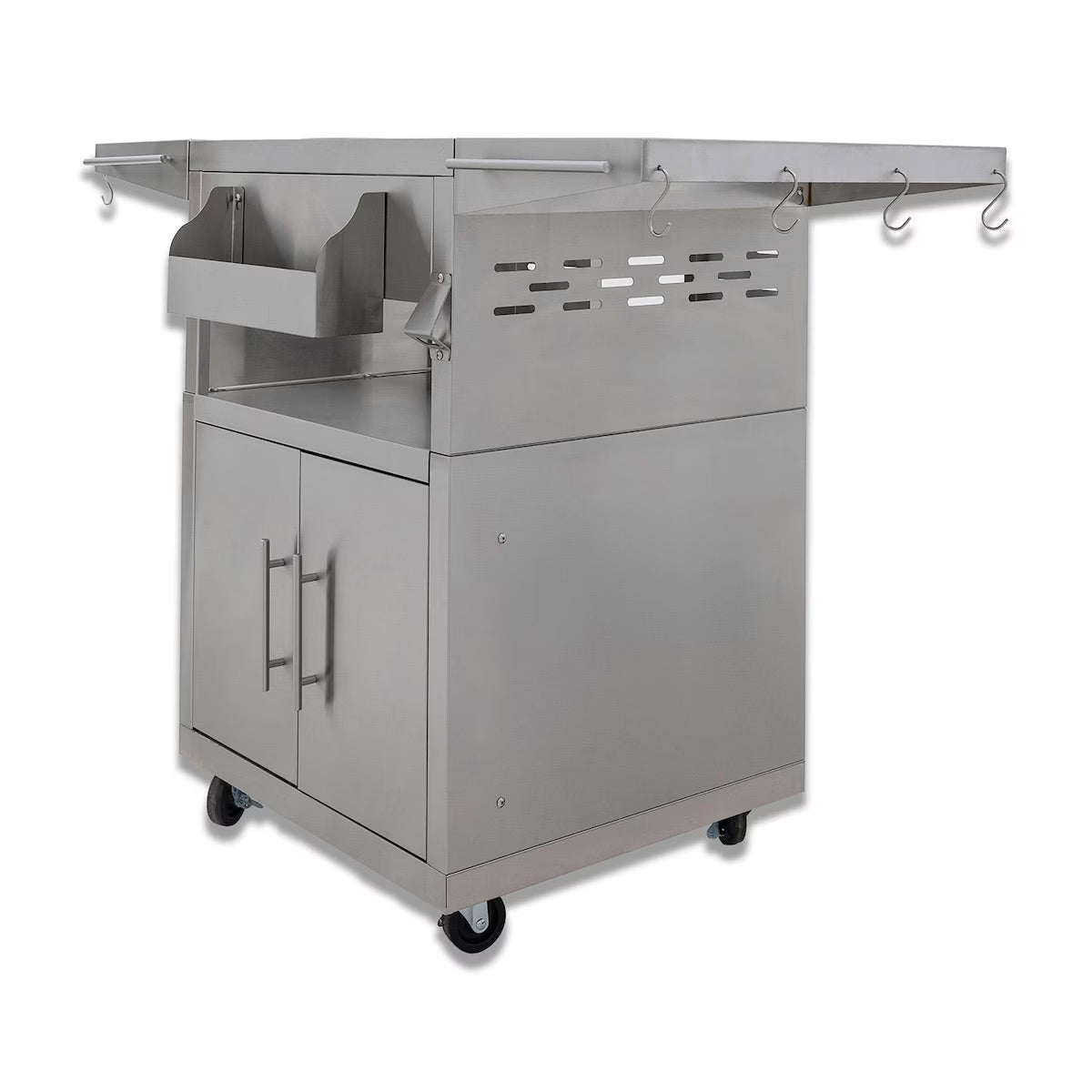 Blaze 20 Cast Aluminum Kamado Charcoal Grill Cart 3