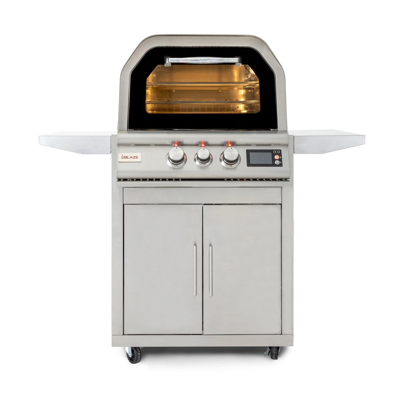 Blaze 26 Gas Outdoor Oven on Cart 5
