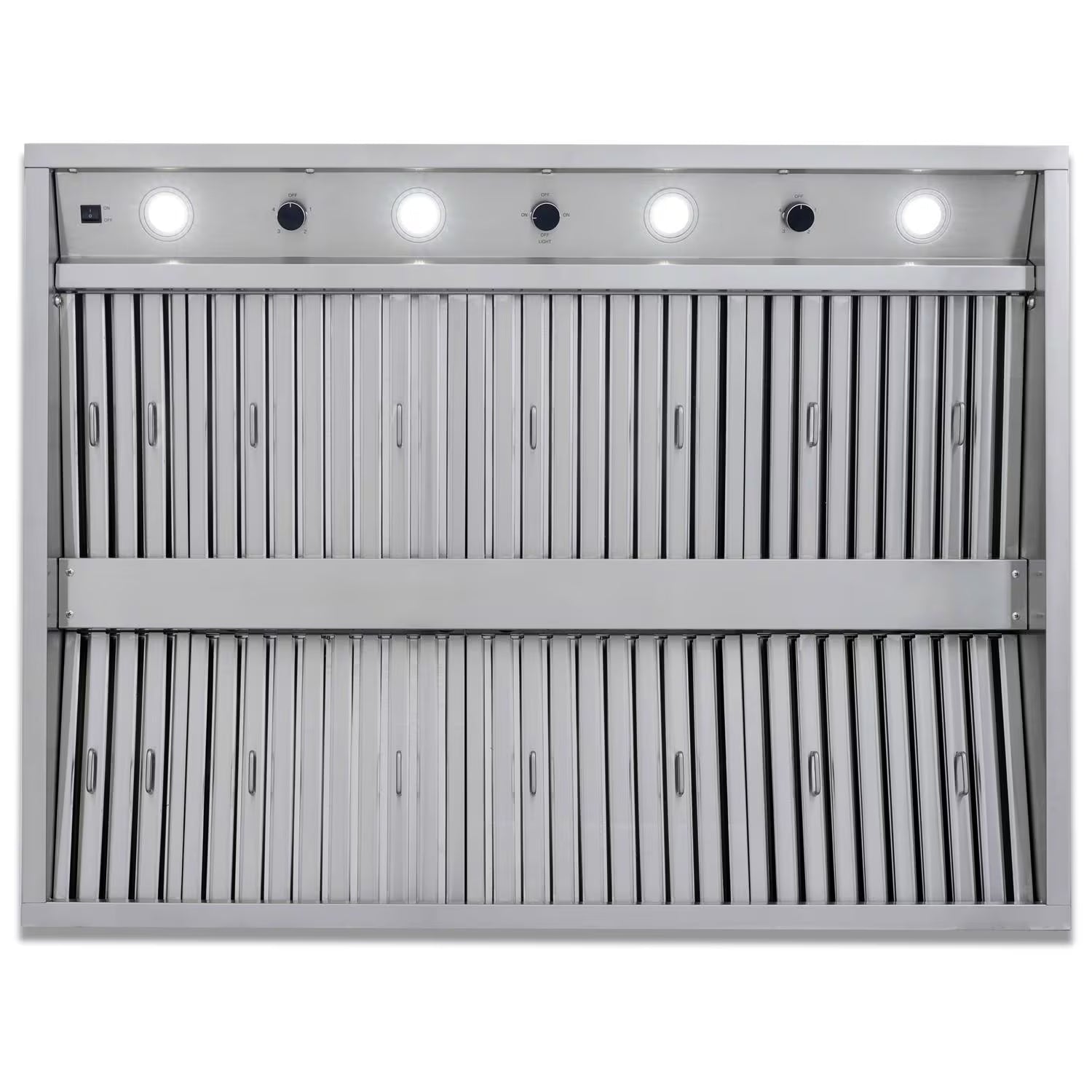 Blaze 48" Stainless Steel Vent Hood - 2000 CFM