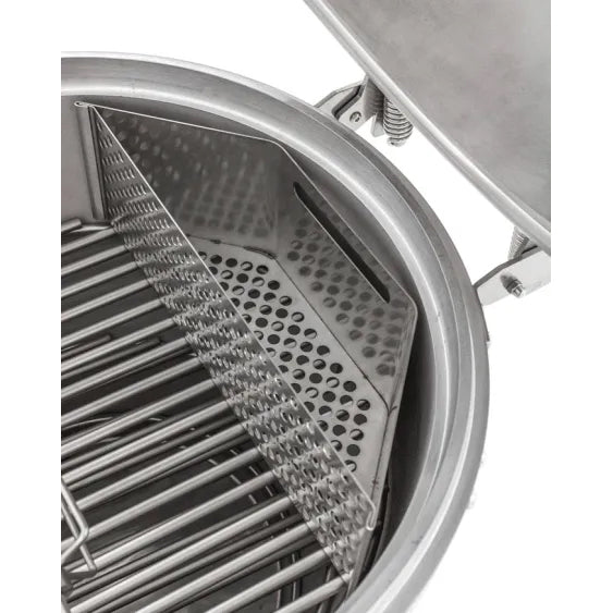 Blaze Kamado Grill Easy Light Indirect Cooking System