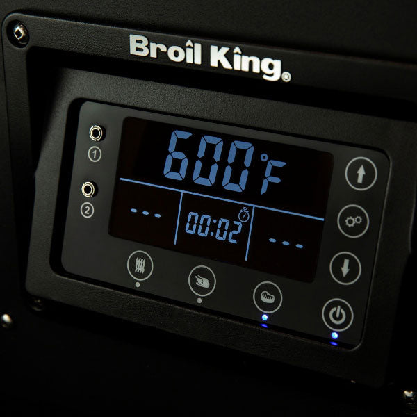 Broil King Crown 400 Pellet Smoker and Grill digital controller