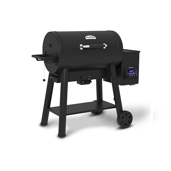 Broil King Crown 500 Pellet Smoker and Grill Front Closed Angle