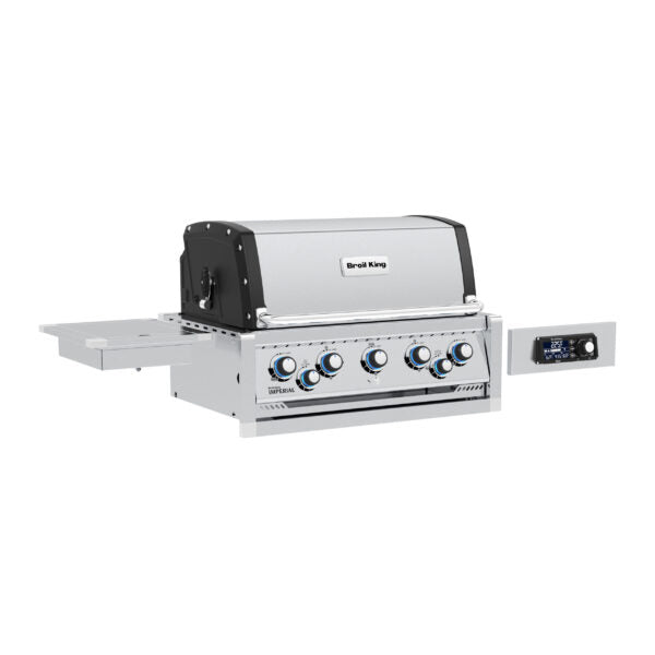 Broil King Imperial QS 590 38 in Built In Gas Grill Front Closed Angle