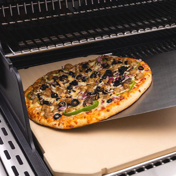 Broil King Rectangular Pizza Stone lifestle