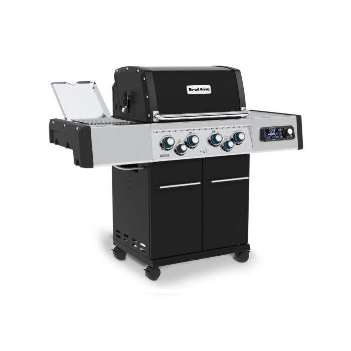 Broil King Regal Q 490 Pro IR 32 in Free Standing Gas Grill Front Angle Closed