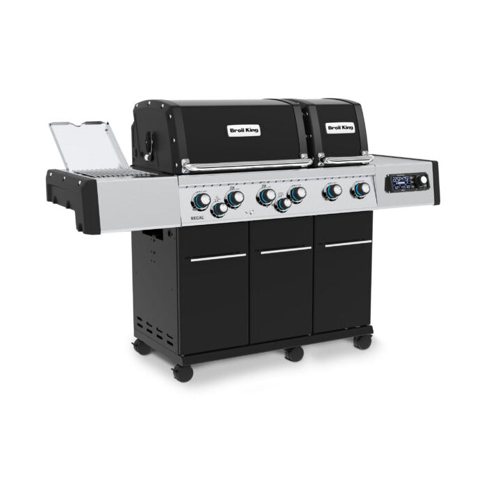Broil King Regal Q 690 Pro IR 44 in Free Standing Gas Grill Front Angle Closed