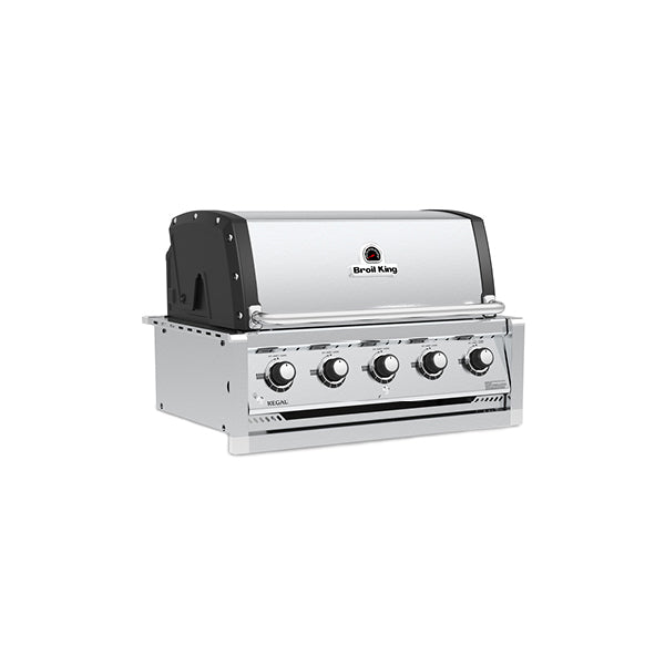 Broil King Regal S 520 38 in Built In Gas Grill Front Close Angle