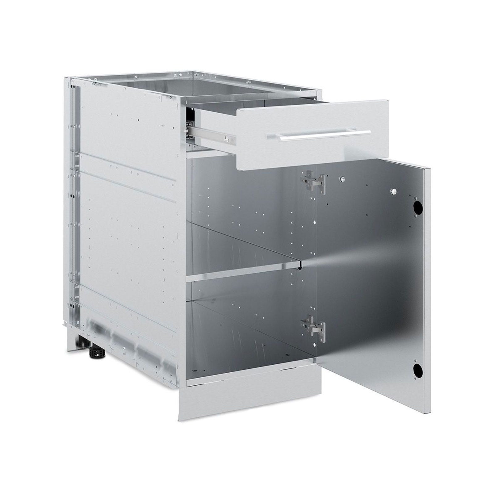 Broil King Stainless Steel 1 Drawer & 1 Door Modular Cabinet