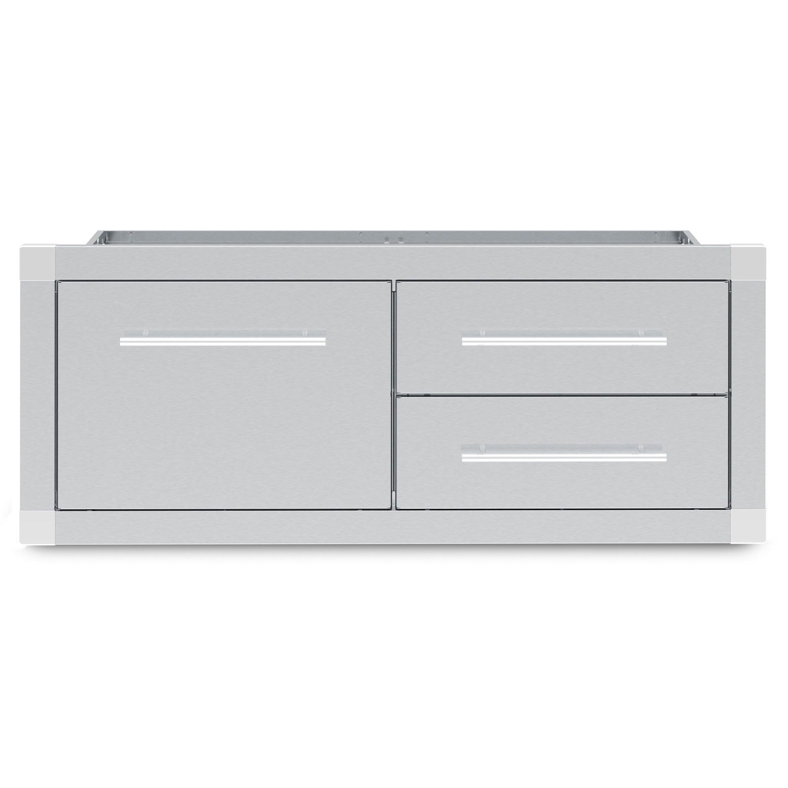 Broil King Stainless Steel Enclosed Triple Drawer Assembly - Horizontal