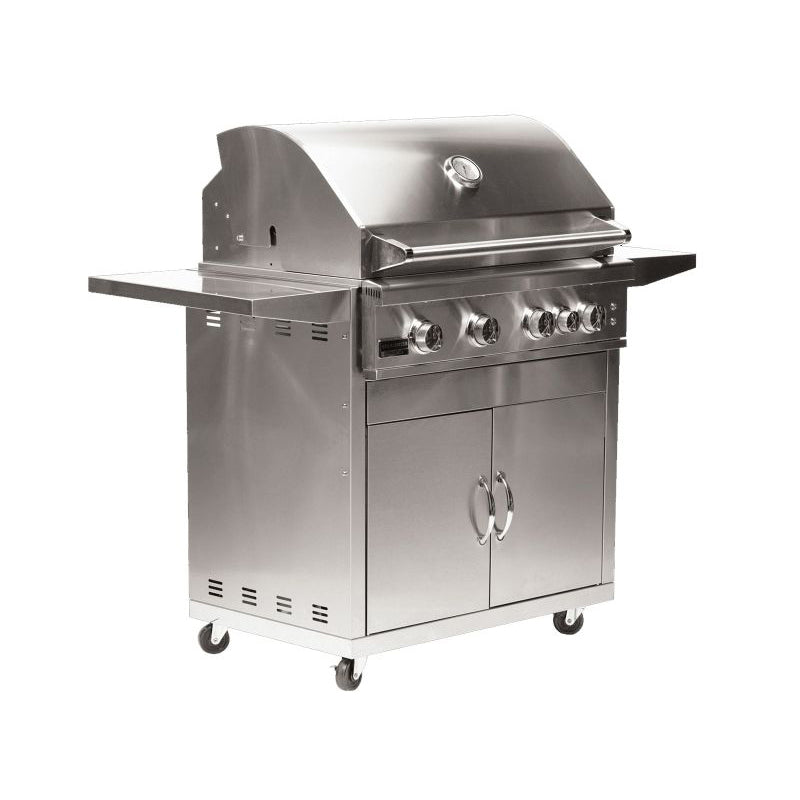Broilmaster B Series Marine Grade 32 in Gas Grill with Cart
