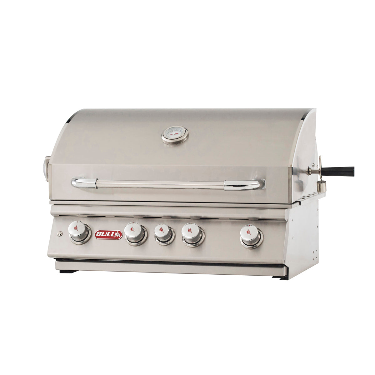 Bull Angus 30 4 Burner Built In Gas Grill With Rear Infrared Burner Rotisserie 3