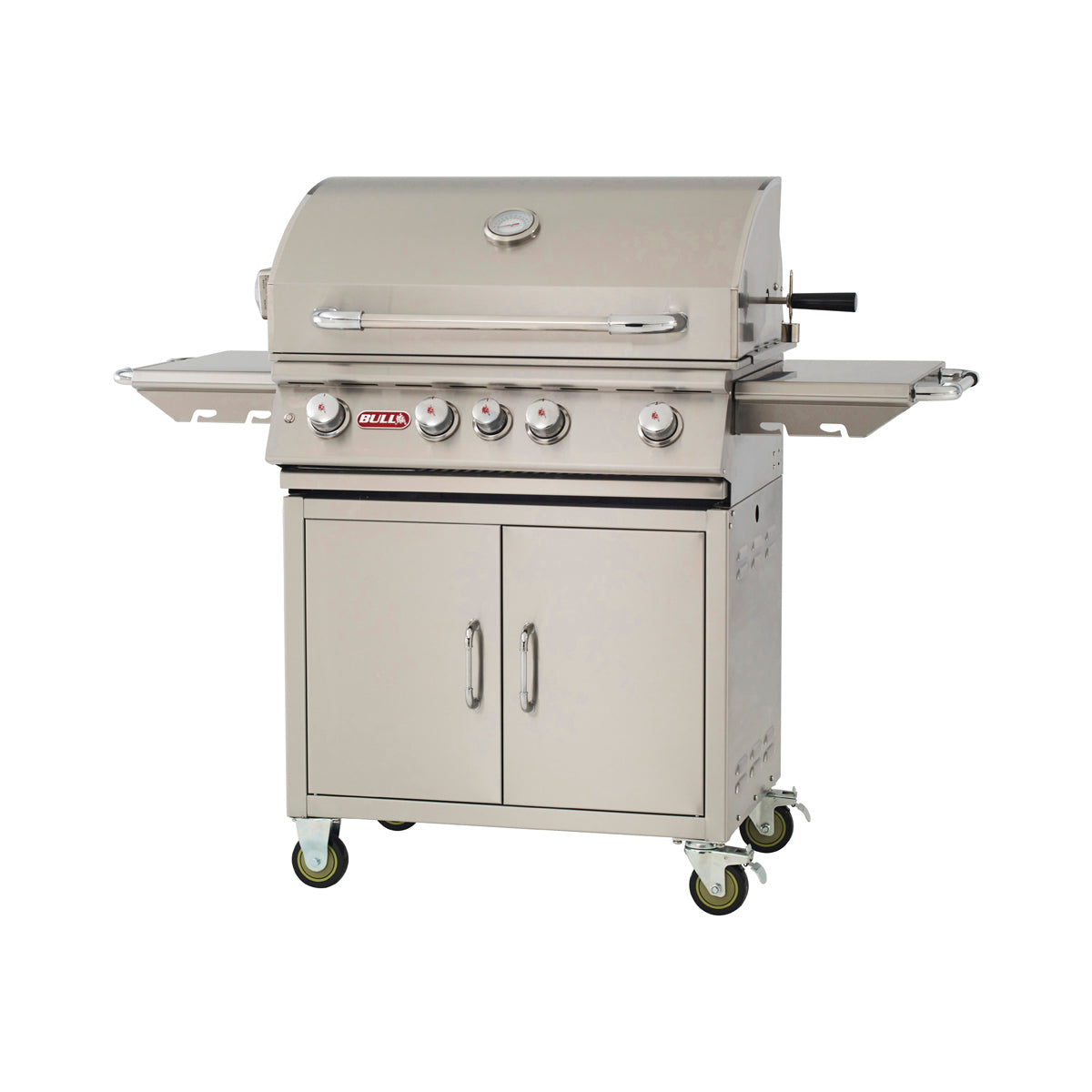 Bull Angus 30 4 Burner Free Standing Gas Grill With Rear Infrared Burner Rotisserie 3