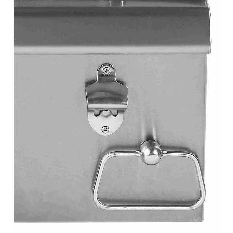 Bull BBQ 30-Inch Stainless Steel Built-In Bar Center with Ice Chest Sink4