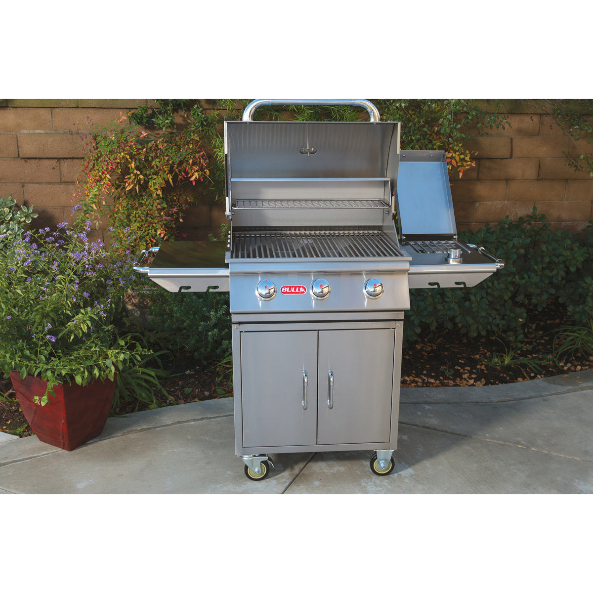 Bull Side Kick Cart Single Side Burner 2