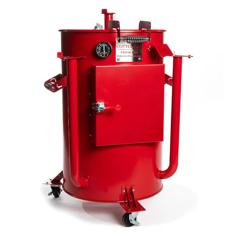 Cotton-Gin-Smokers--Harvester---Red