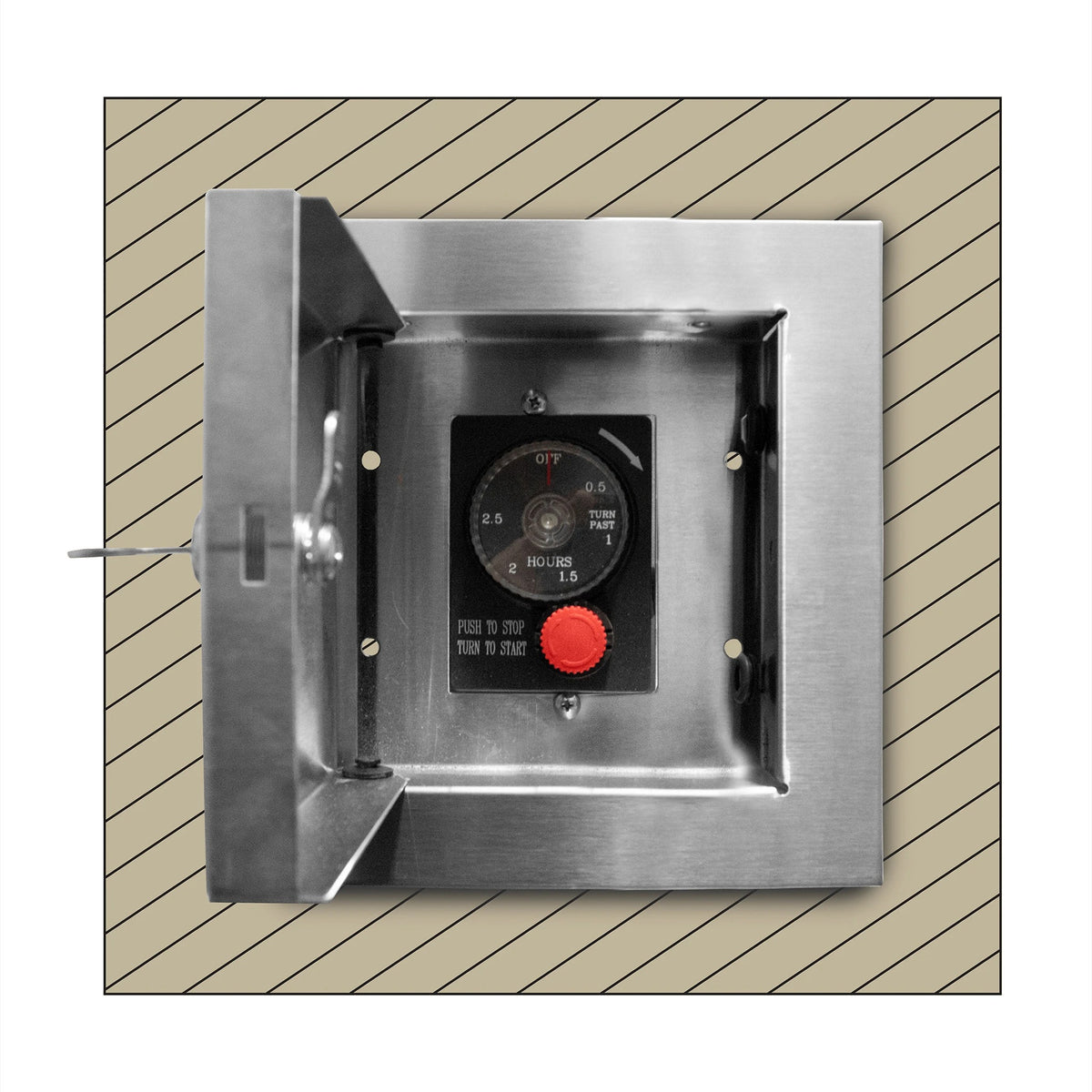Summerset Locking Cabinet for 1-Hour Gas Timer