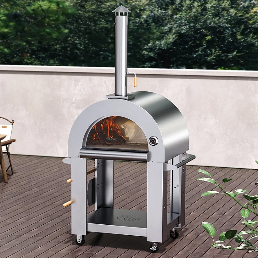Empava Outdoor Wood Fired Pizza Oven PG01 Lifestyle
