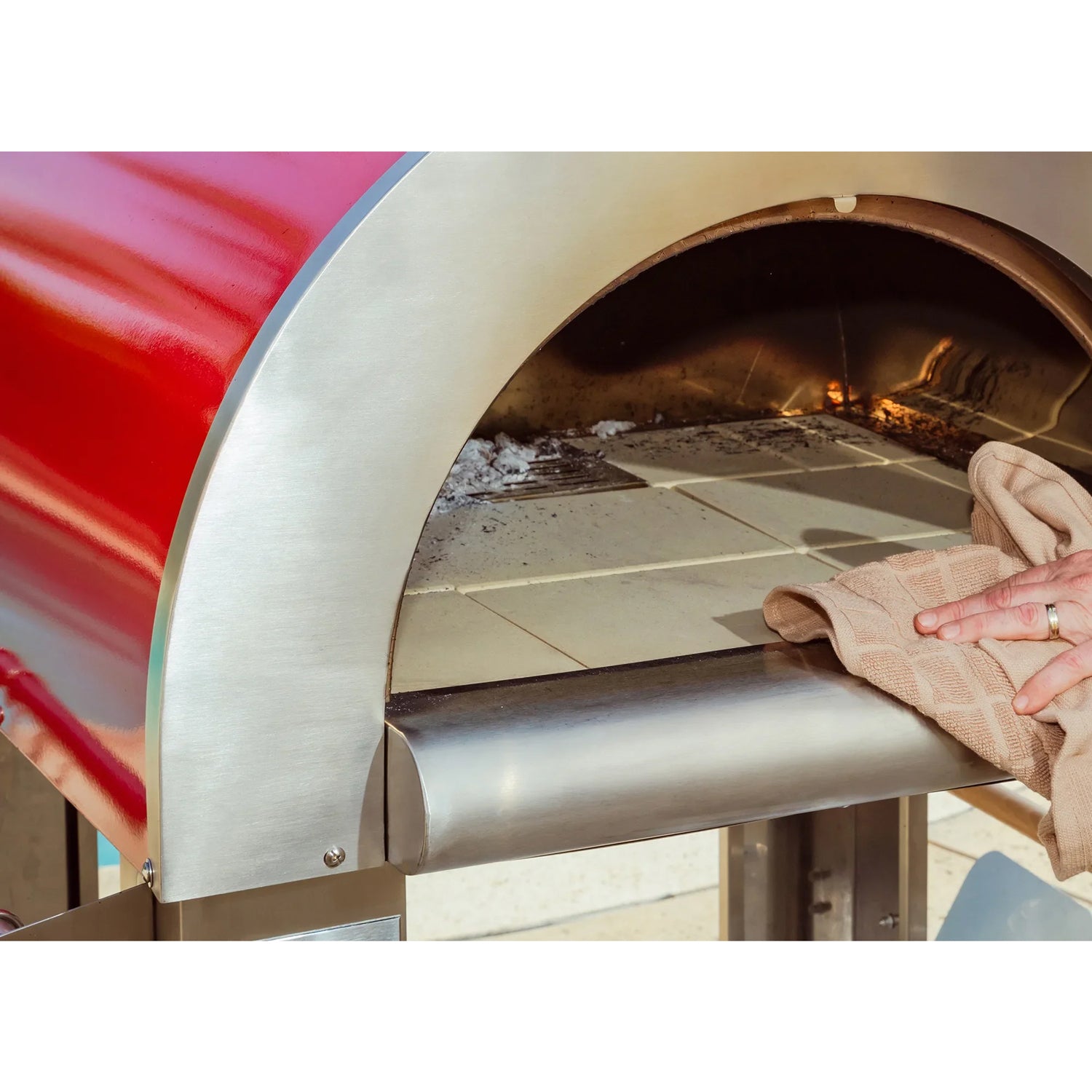 Empava Outdoor Wood Fired Pizza Oven PG06 Reinforced stainless steel material