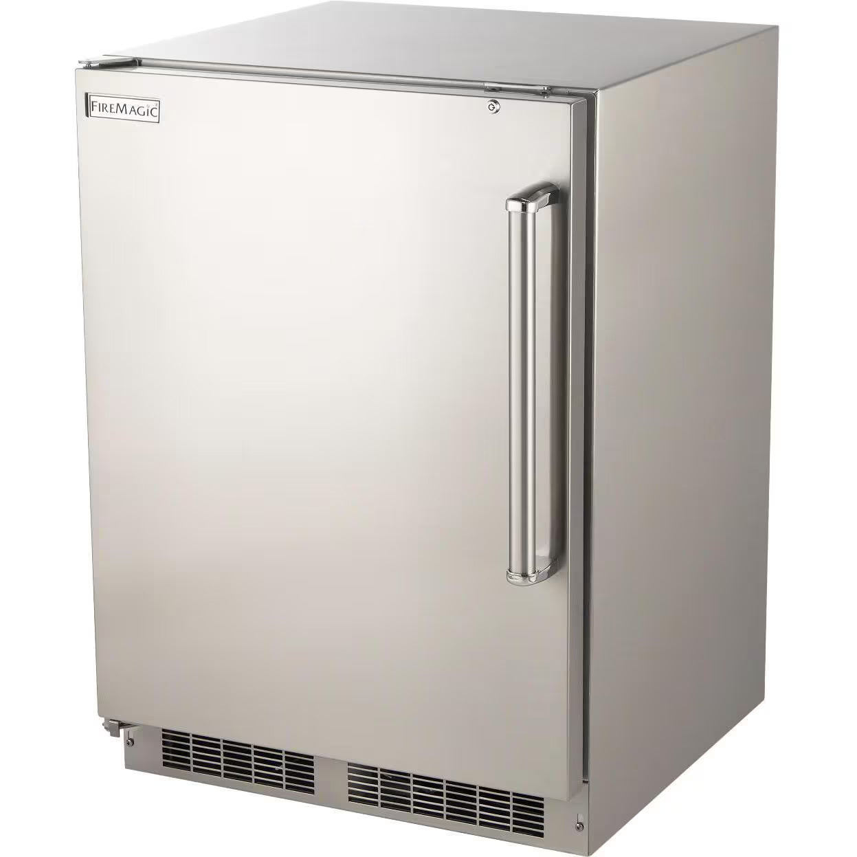 Fire Magic 24" 5.1 Cu. Ft. Outdoor Rated Compact Refrigerator