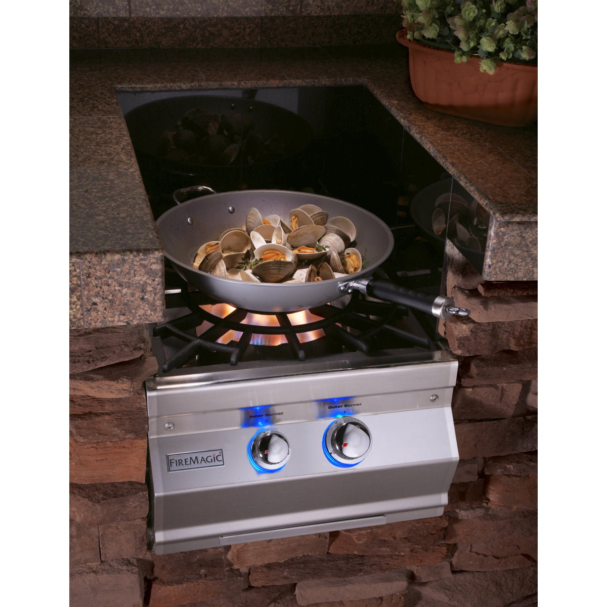 Fire Magic Aurora Power Burner Lifestyle