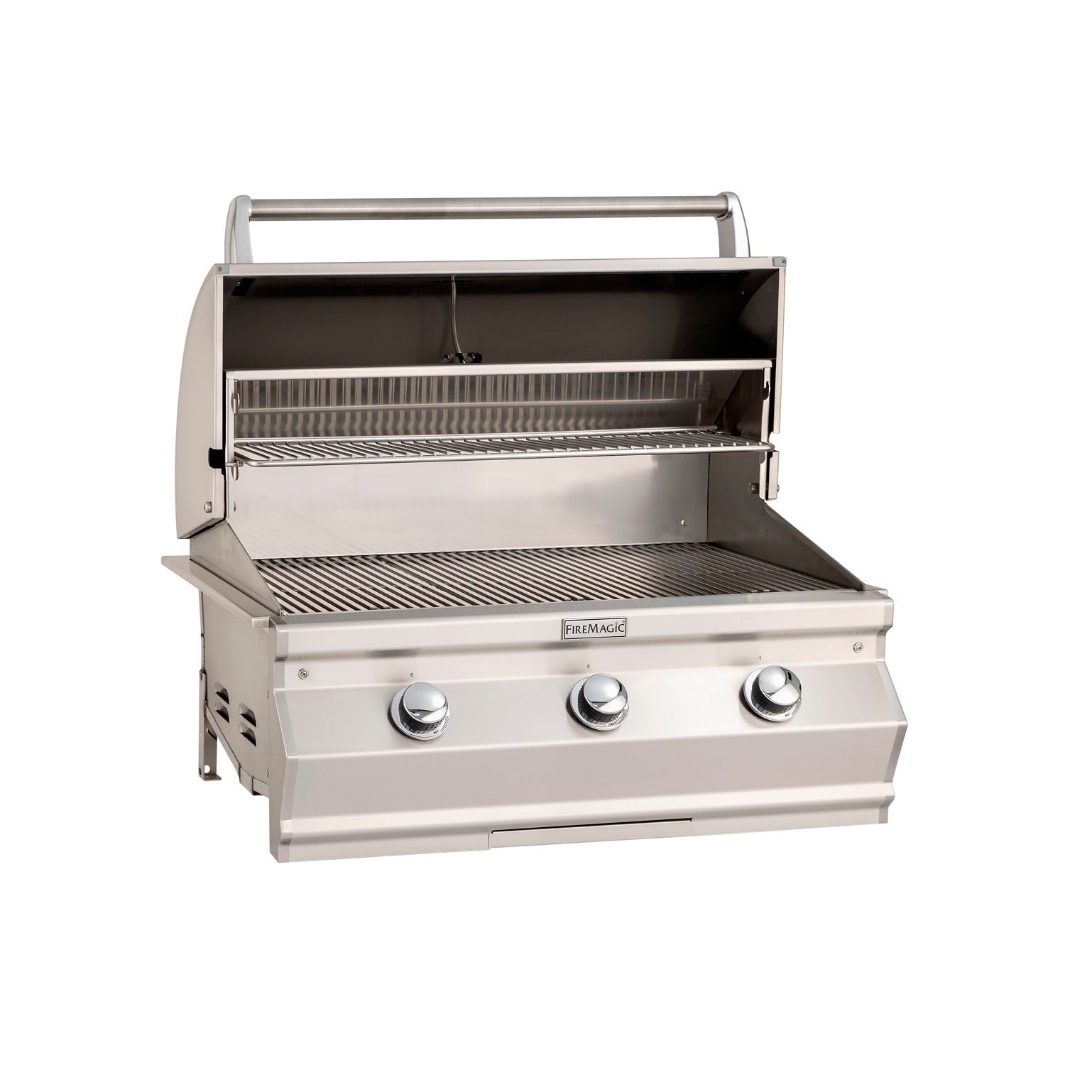 Fire Magic Choice C540i 30 in Built In Gas Grills Open