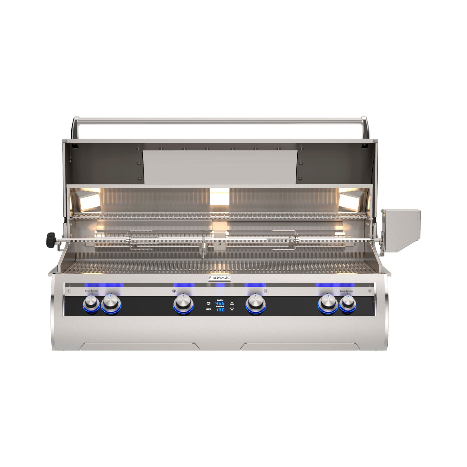 Fire Magic Echelon E1060i 48 in Built In Gas Grill Digital Open with Window