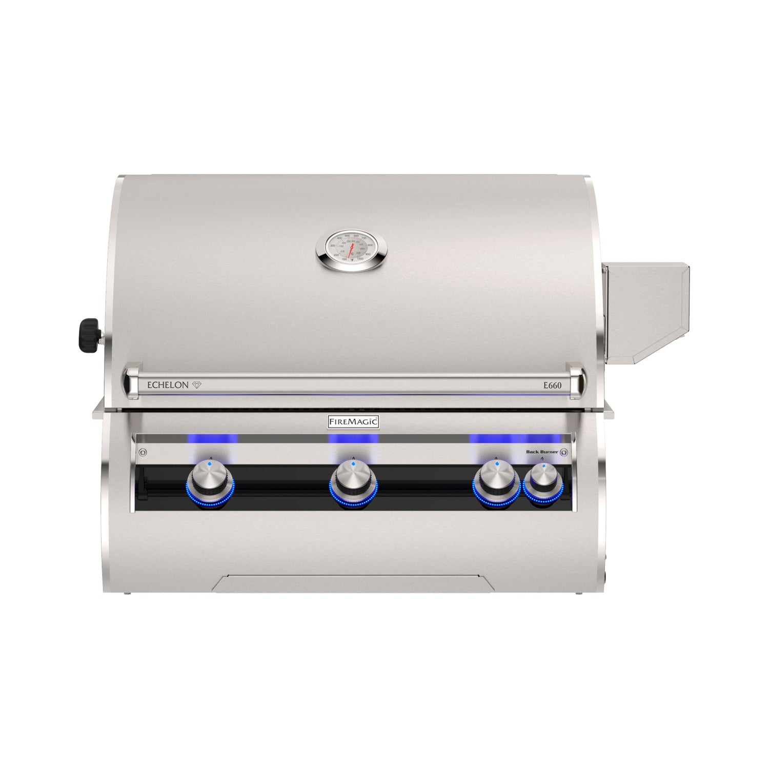 Fire Magic Echelon E660i 30 Built In Gas Grill Analog Closed