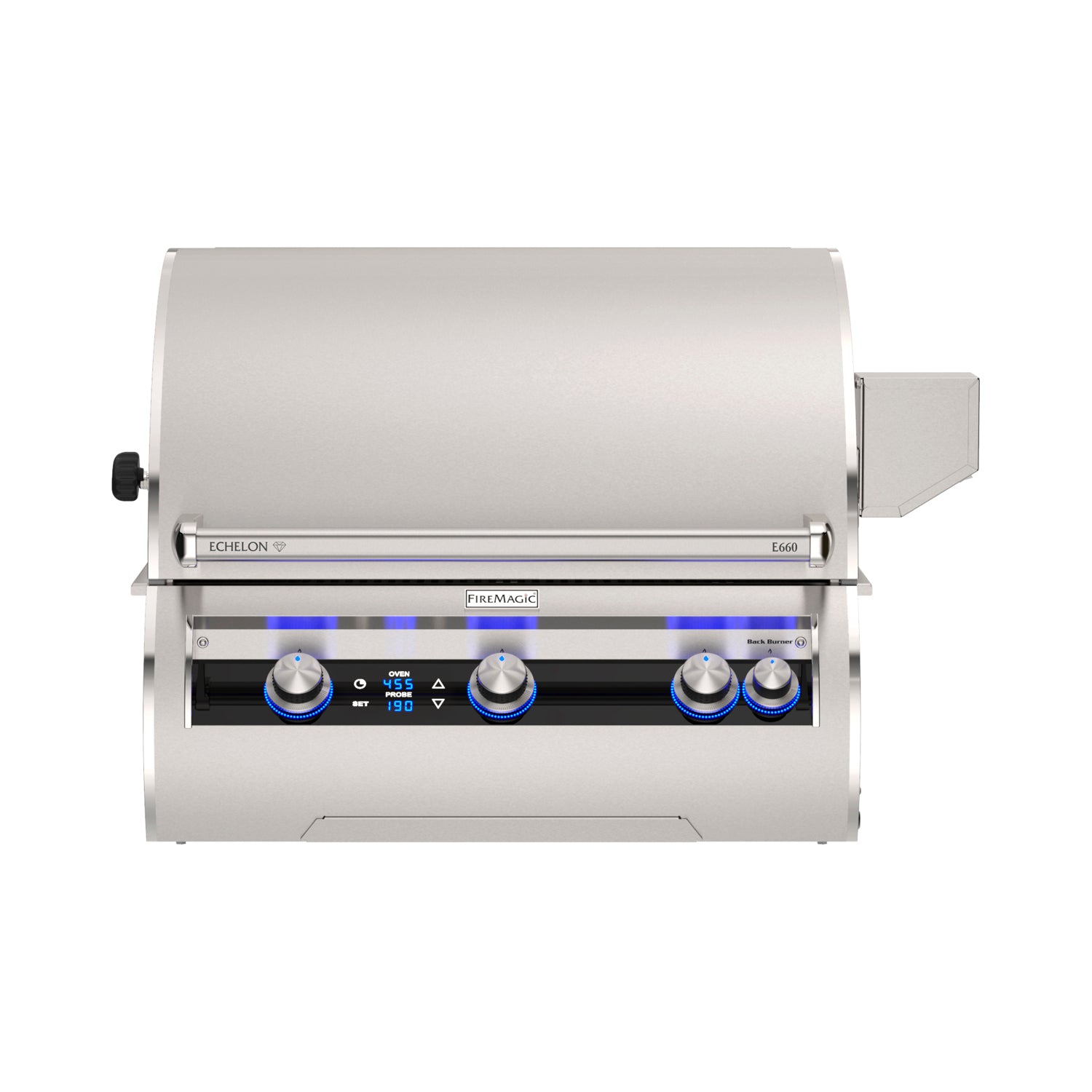 Fire Magic Echelon E660i 30 Built In Gas Grill Digital Closed