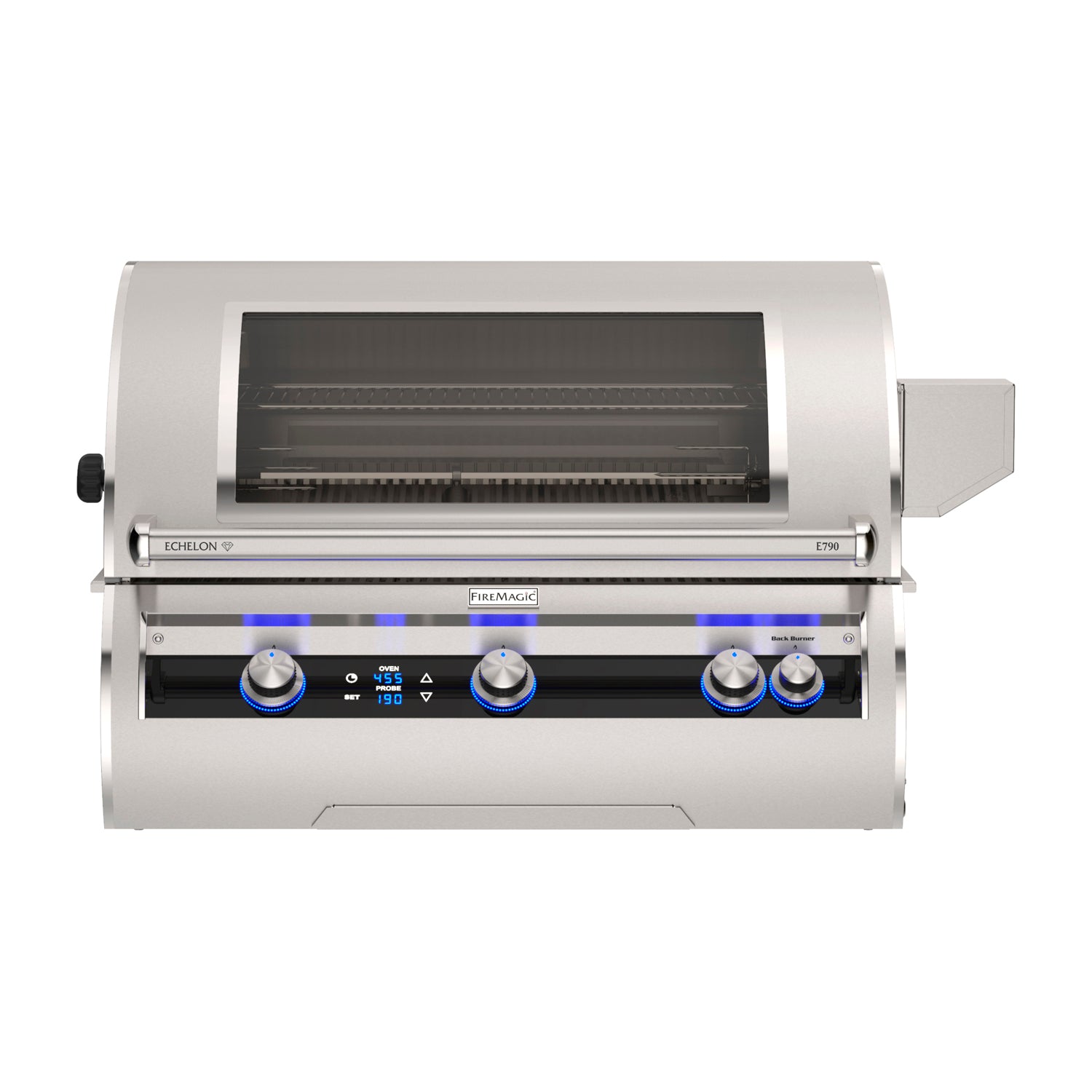 Fire Magic Echelon E790i 36 in Built In Gas Grill Digital Closed with Window