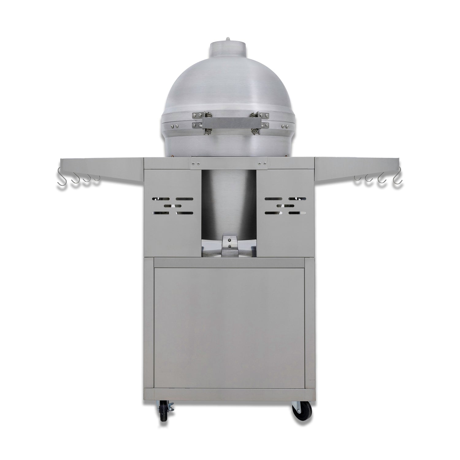 Kamado Charcoal Grill On Cart 9