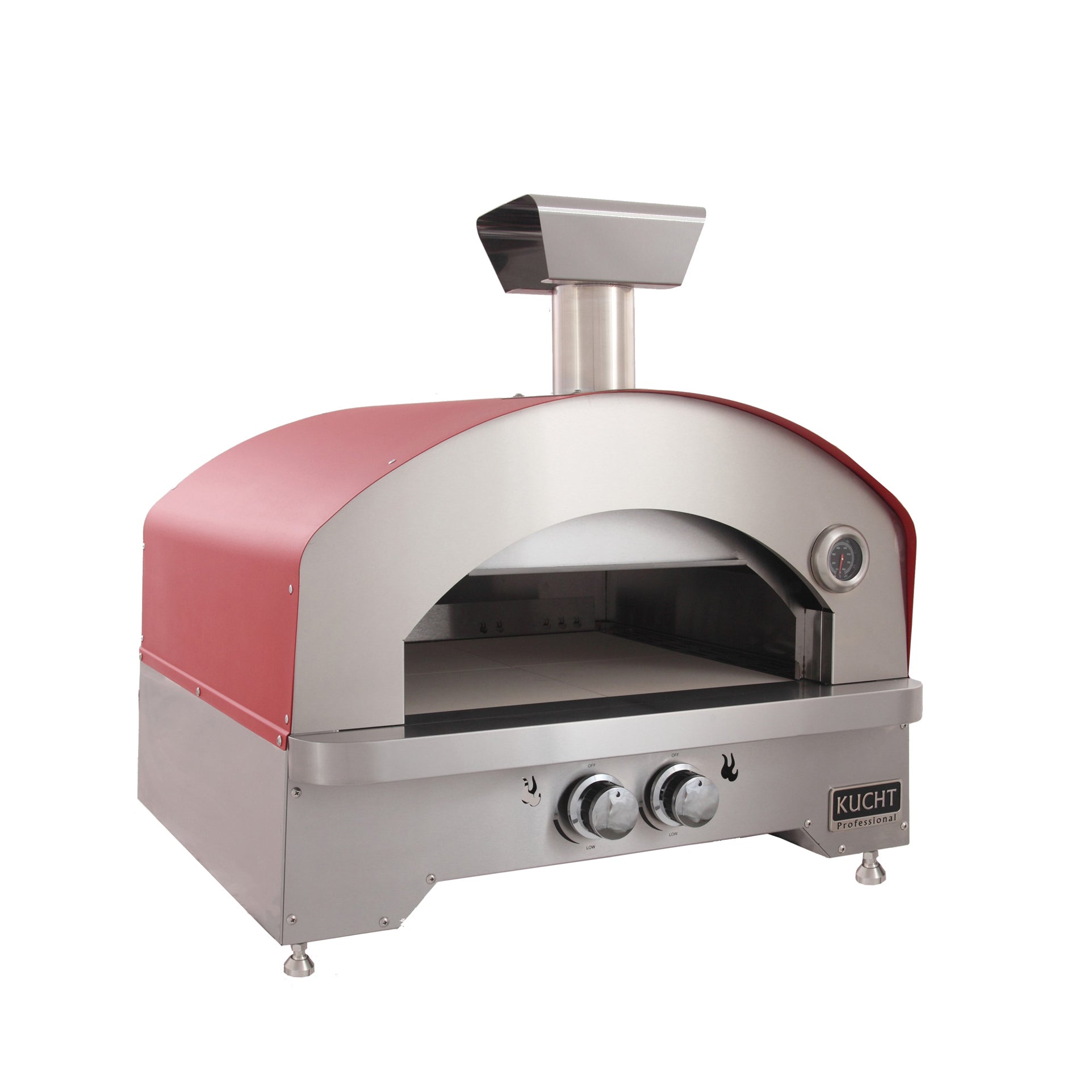 Kucht-Napoli-Gas-Pizza-Oven--Red2