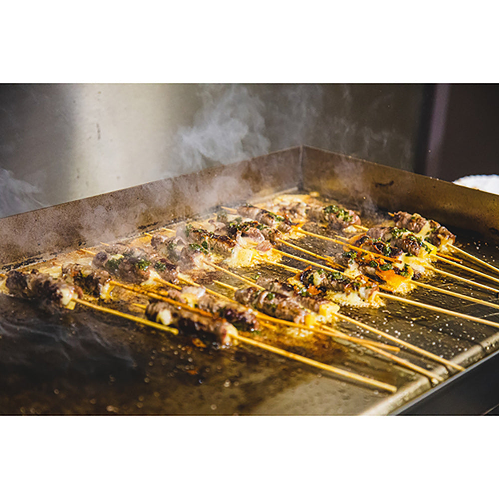 Le Griddle Lifestyle cooking skewers