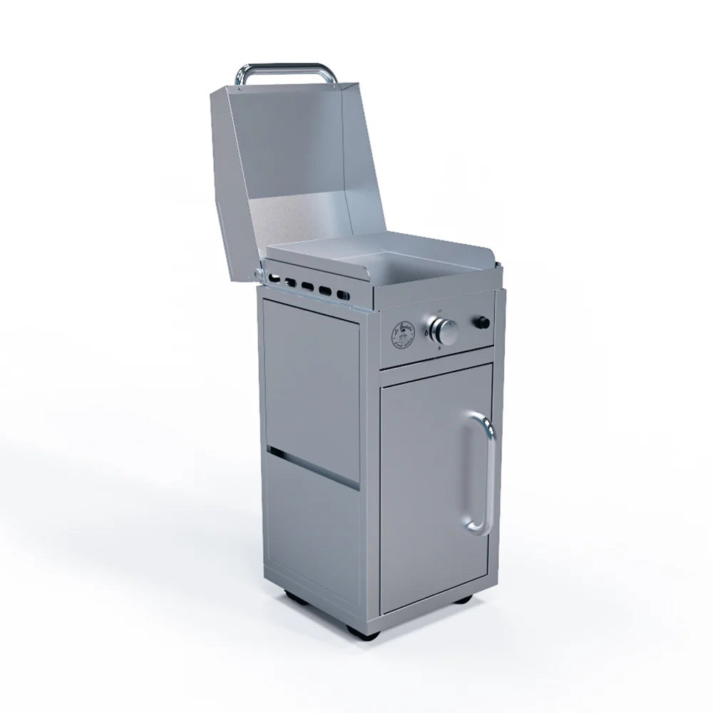 Le Griddle The Wee Free Standing Front Angle Open