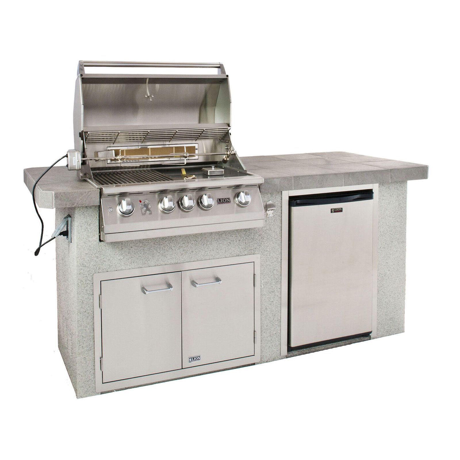 Lion Premium Grills Advanced Q BBQ Island