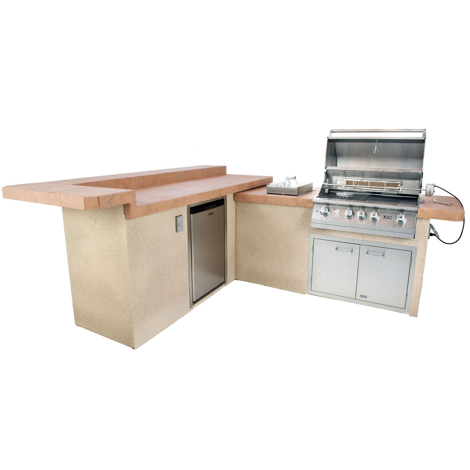 Lion Premium Grills American Q BBQ Island