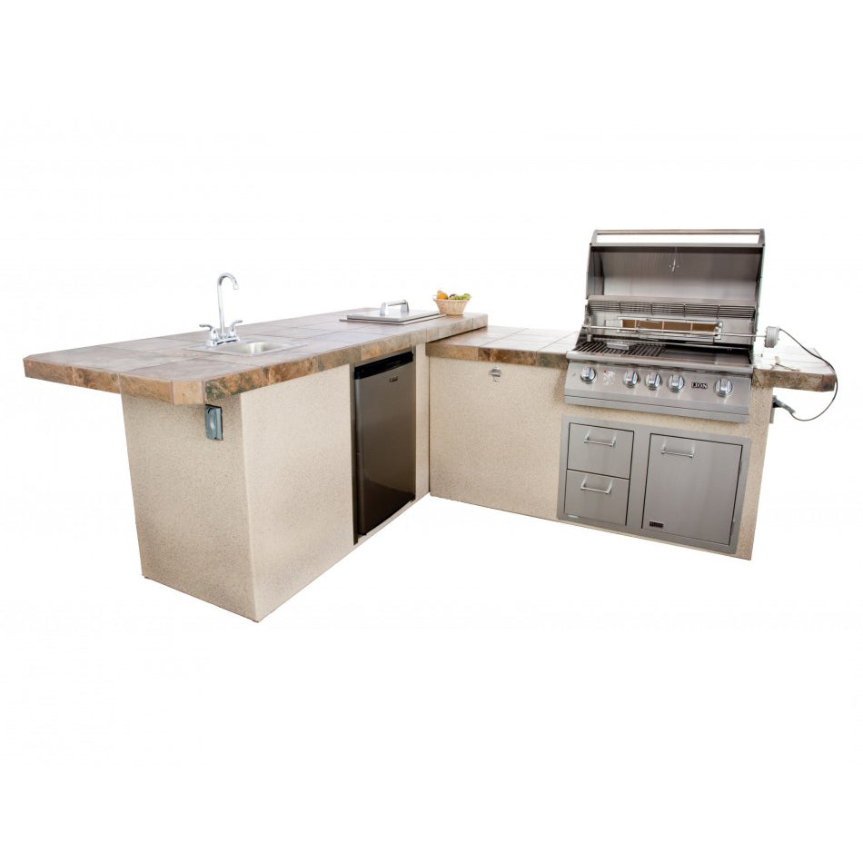 Lion Premium Grills Commercial BBQ Island2
